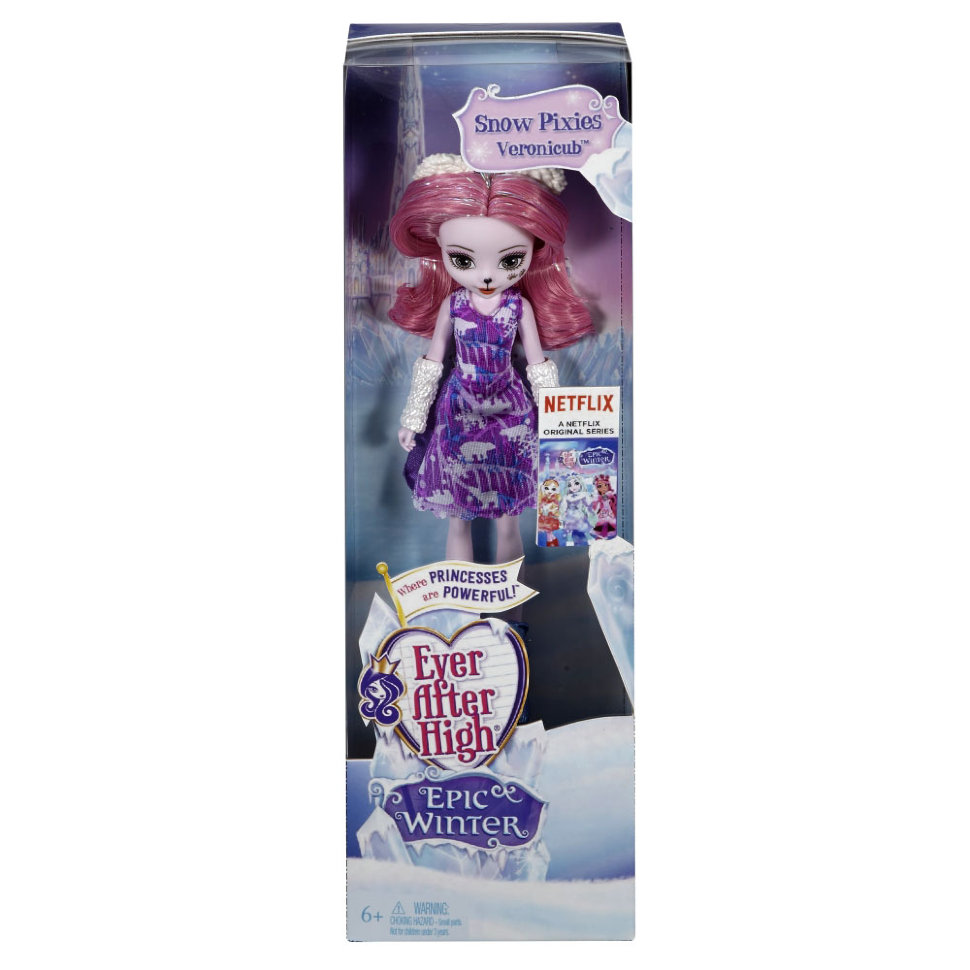 Кукла из серии Ever After High Заколдованная зима - Снежная фея Вероникуб  
